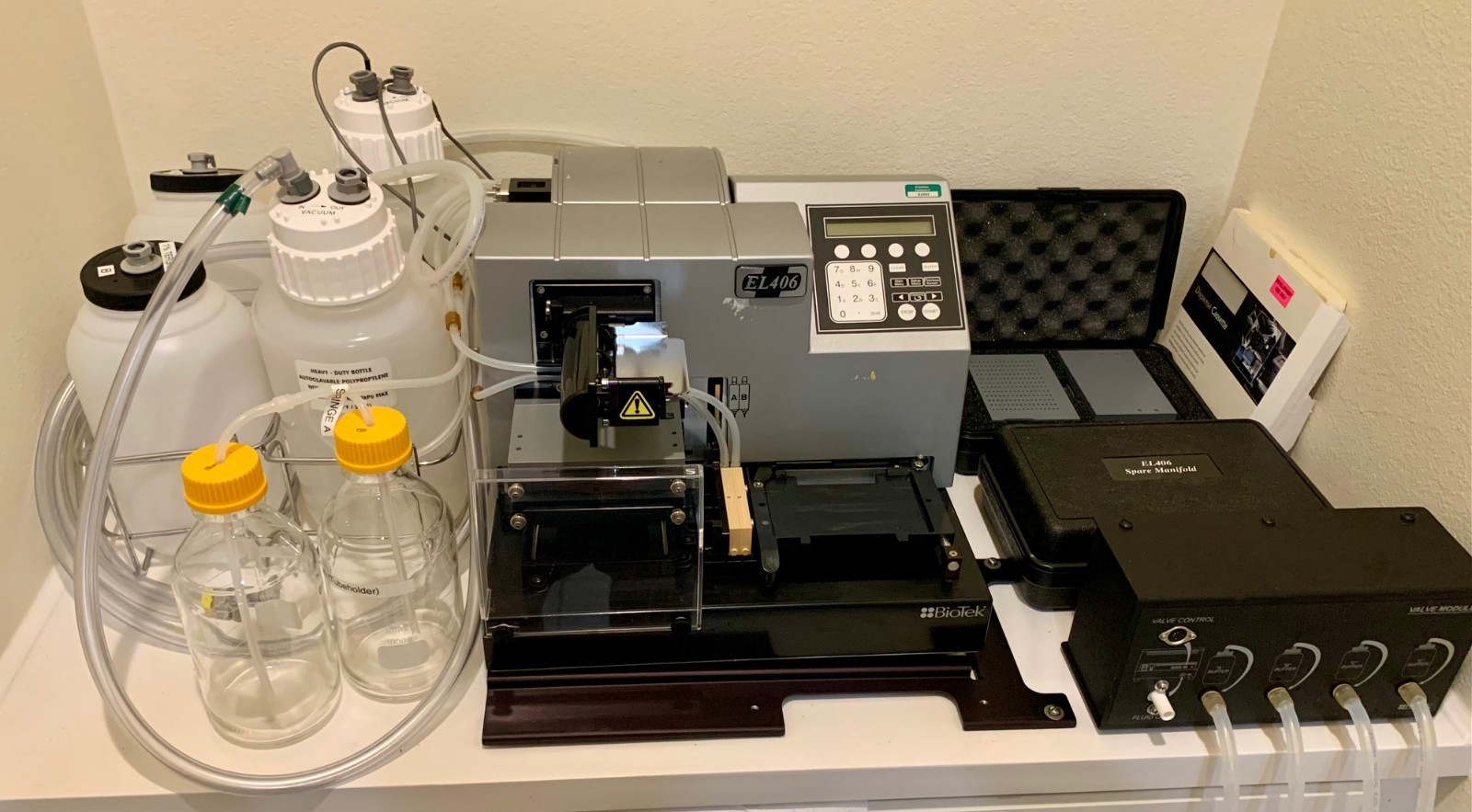 BioTek EL 406 Select Plate Washer/ Dispenser + PC, Software & Two Manifolds