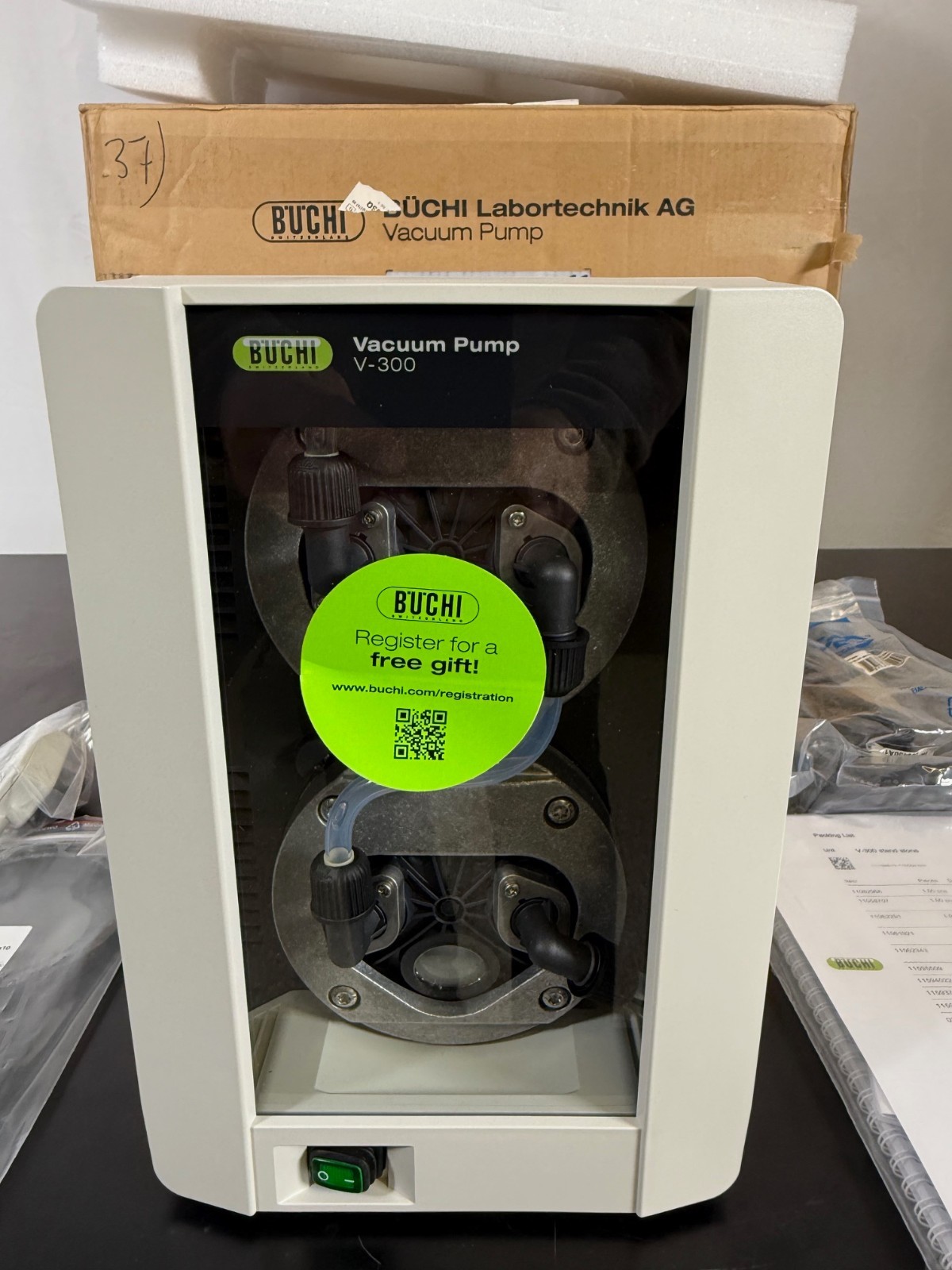 NEW Buchi Vacuum Pump V-300, for R-300 and other Rotavapor Evaporator – BEST!!