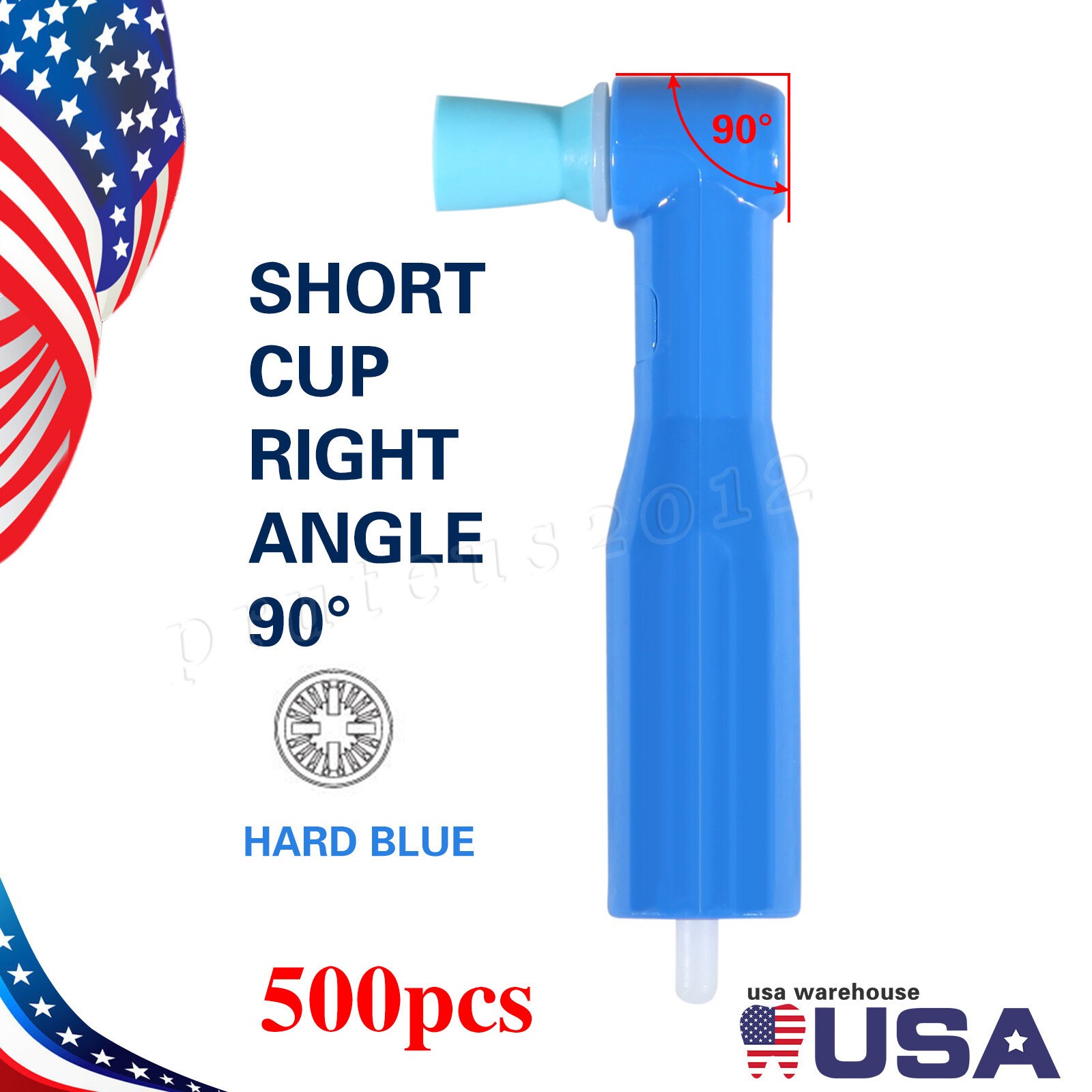 500 Prophy Angles Soft / Firm Cups Top Quality Dental Disposable P Angle