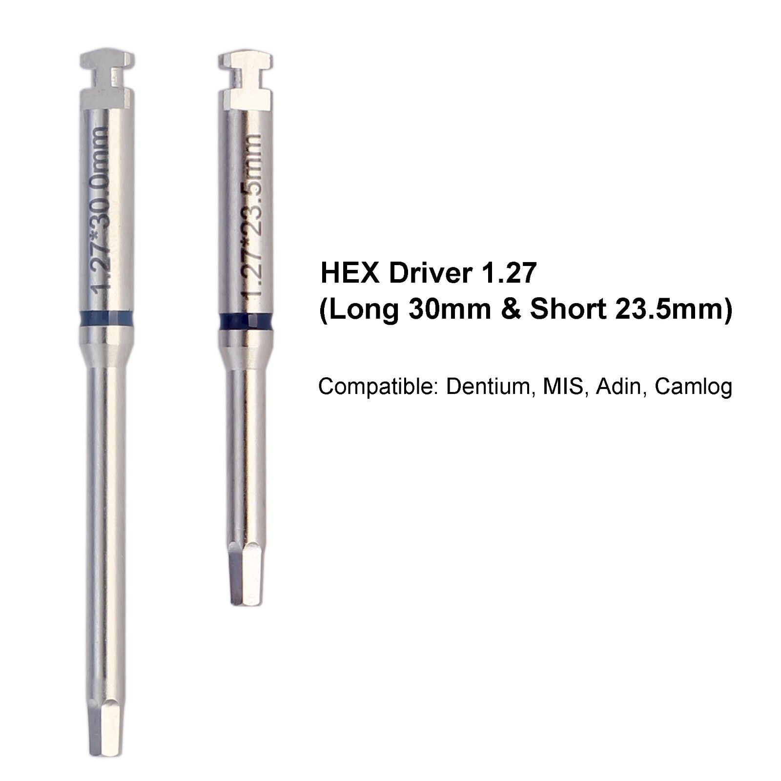 Implant Screwdriver Hex Driver Latch Dental Torque Wrench Prosthetic Kit Zimmer