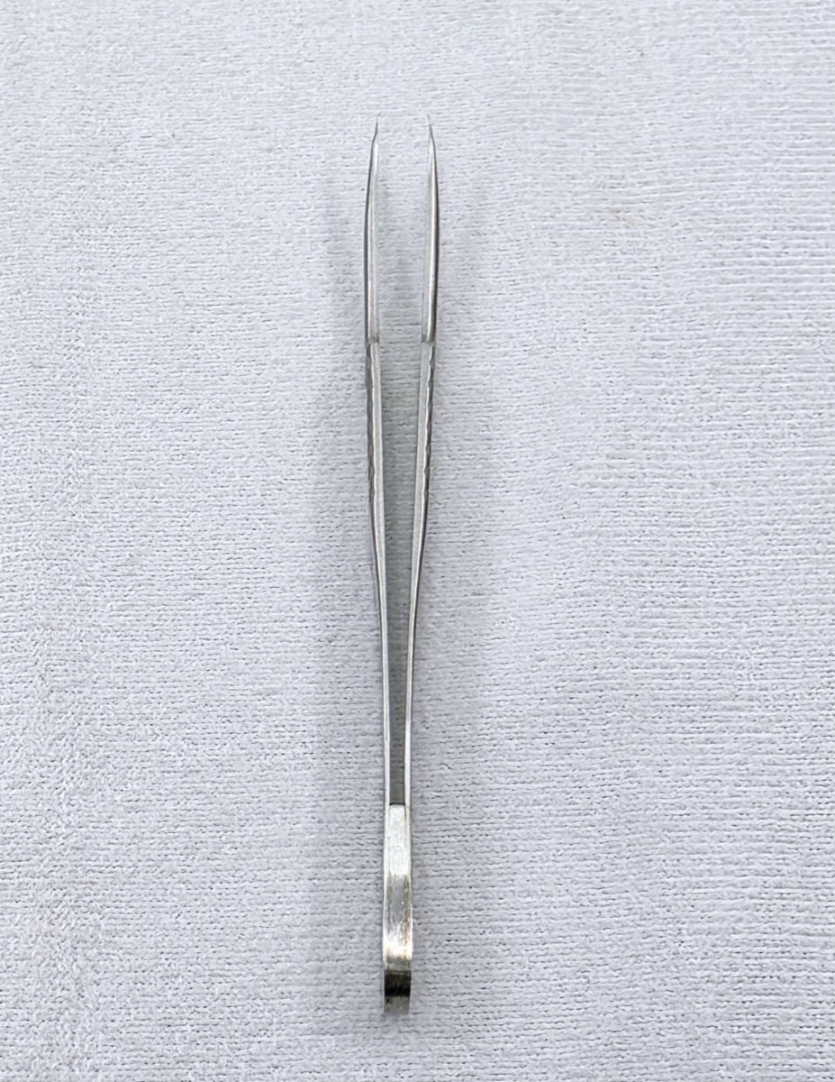ASSI ASSI.D5A Vessel Dilator Forceps 11cm Angulated 0.3mm Tip Surgical