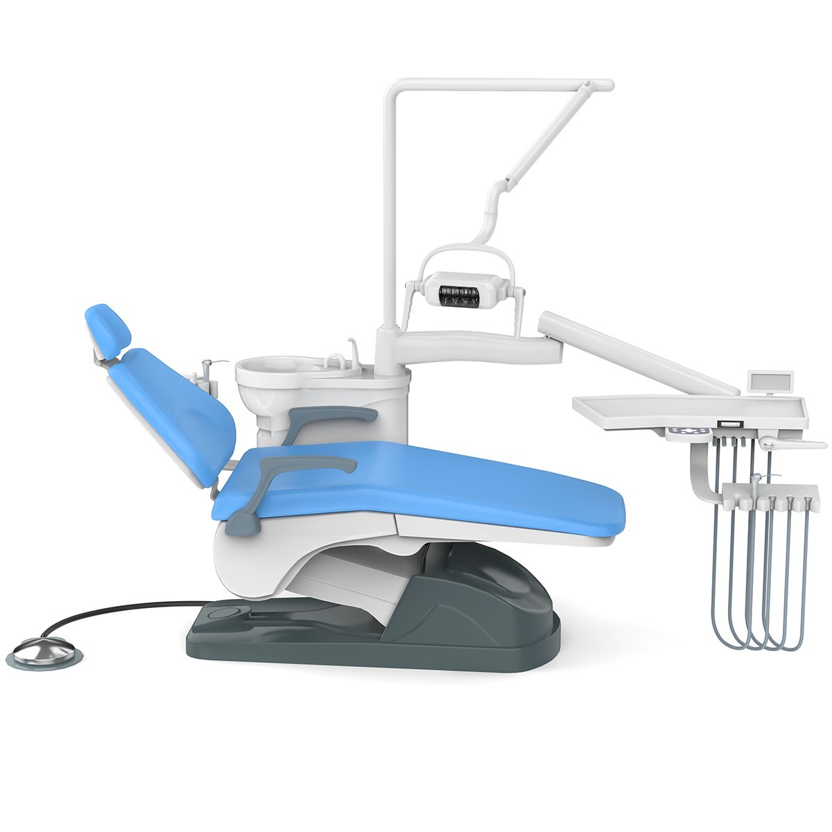 Dental Unit Chair Computer Controll DC Motor PU Leather/COXO Electric Endo Motor