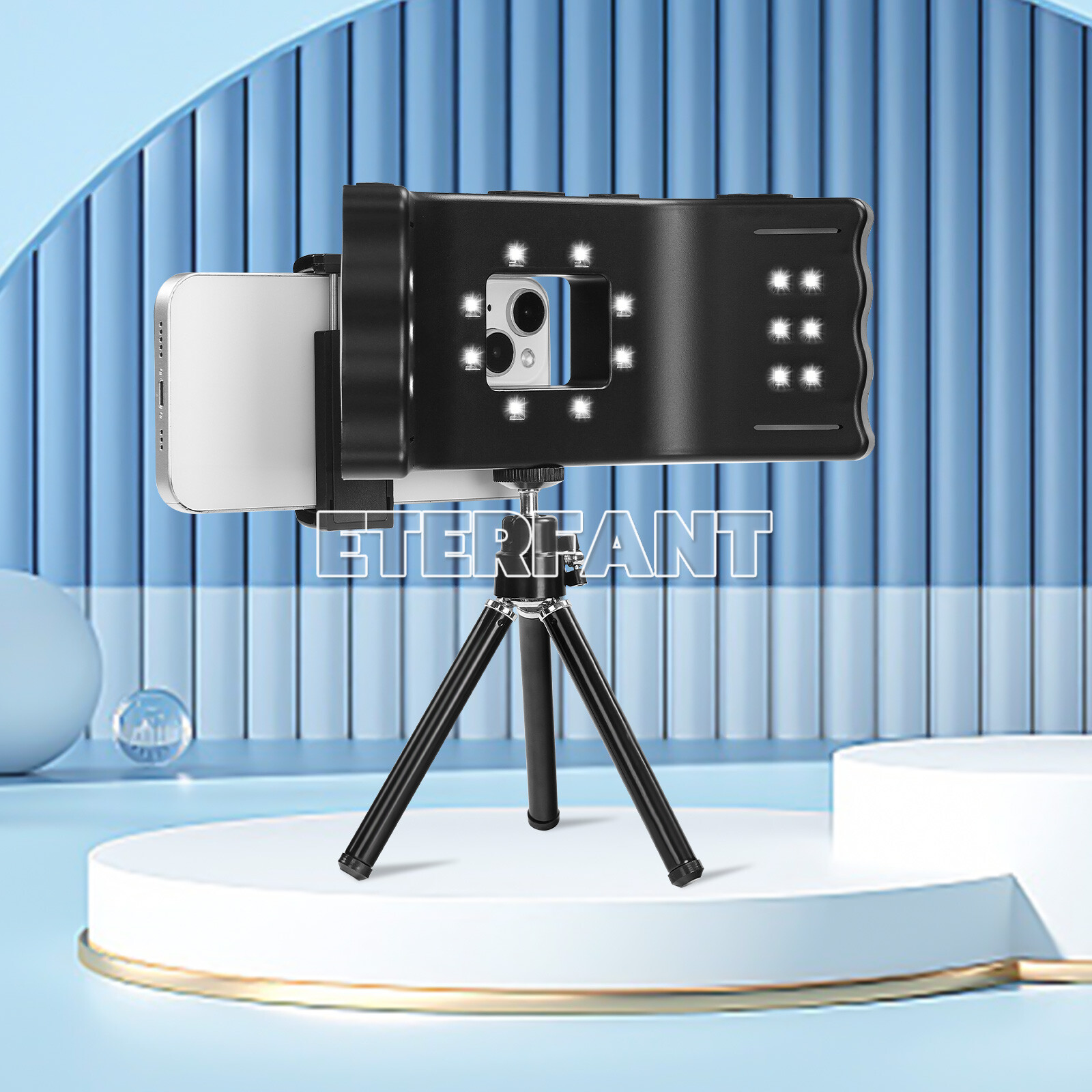 ETERFANT Dental Supplementary Oral Photography LED Lamp Oral Light With Bracket