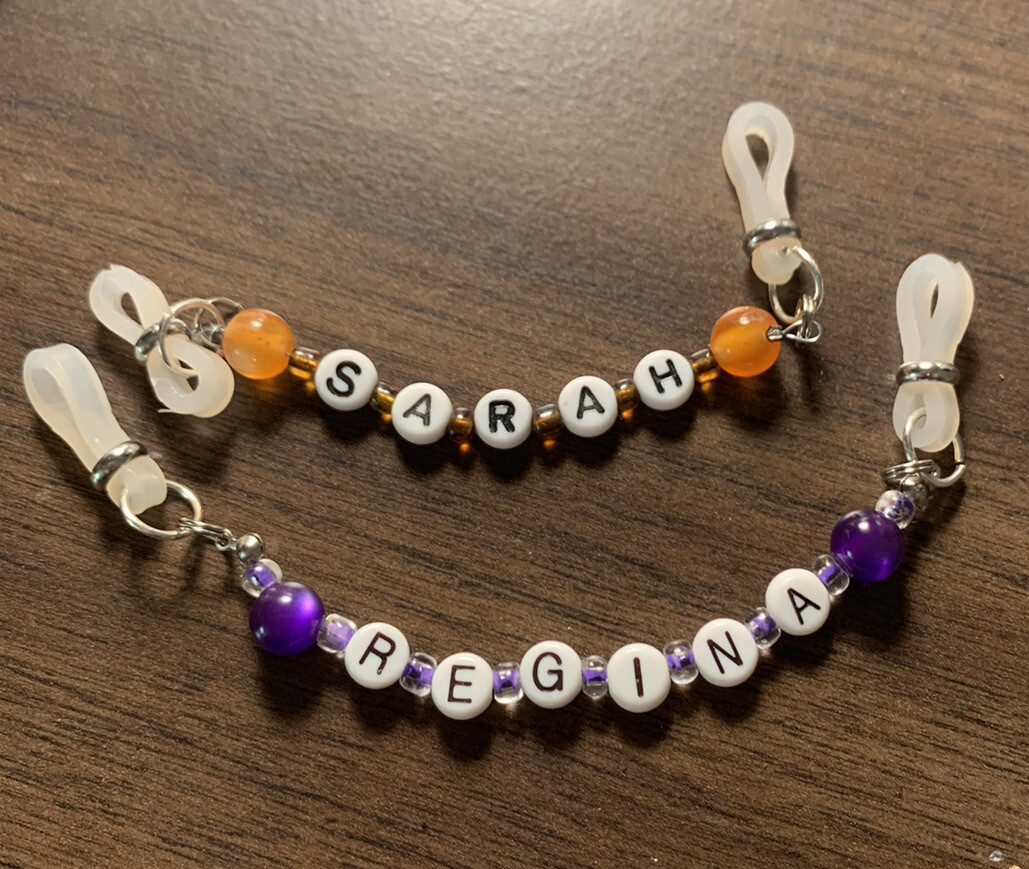 Beaded Stethoscope Name ID – Handmade – You Choose Any Color