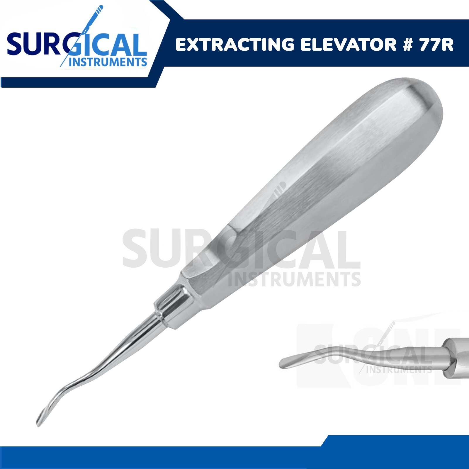 Root Dental Tooth Extracting Elevator # 77R