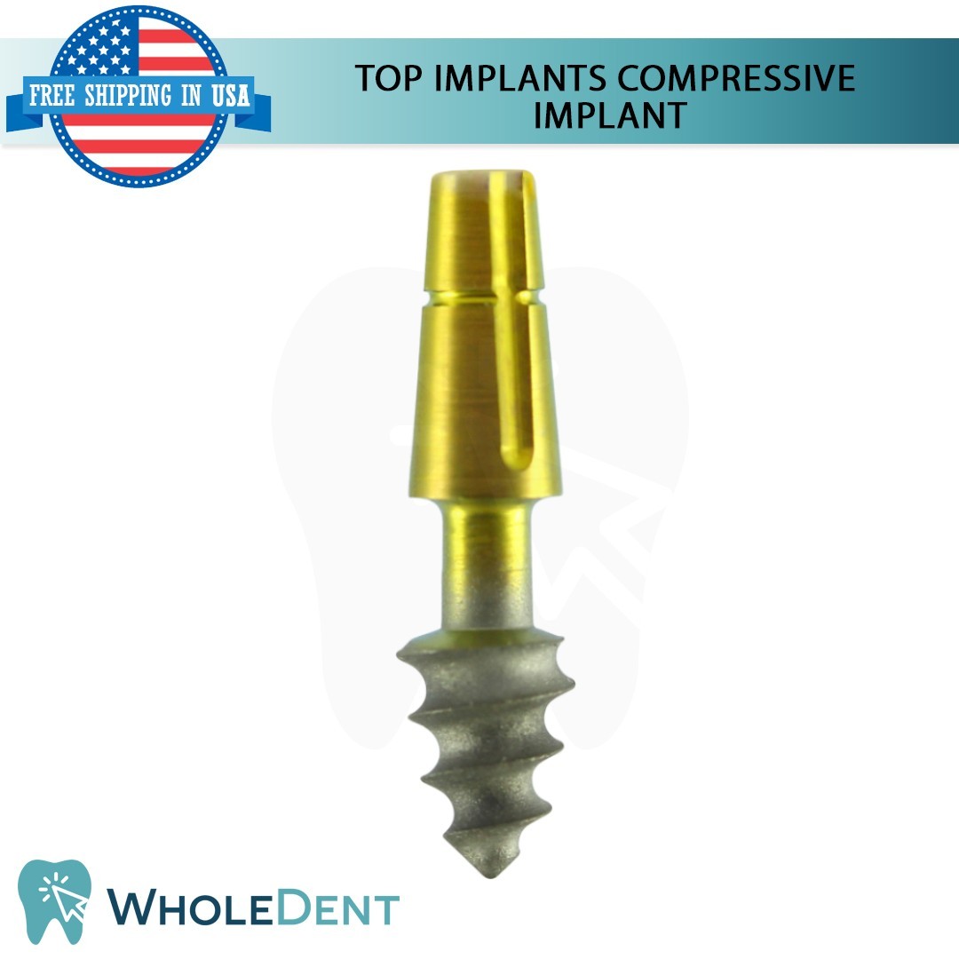 X5 Dental Compressive Monoblock Fixture Titanium Sterile SLA Surface Dentistry