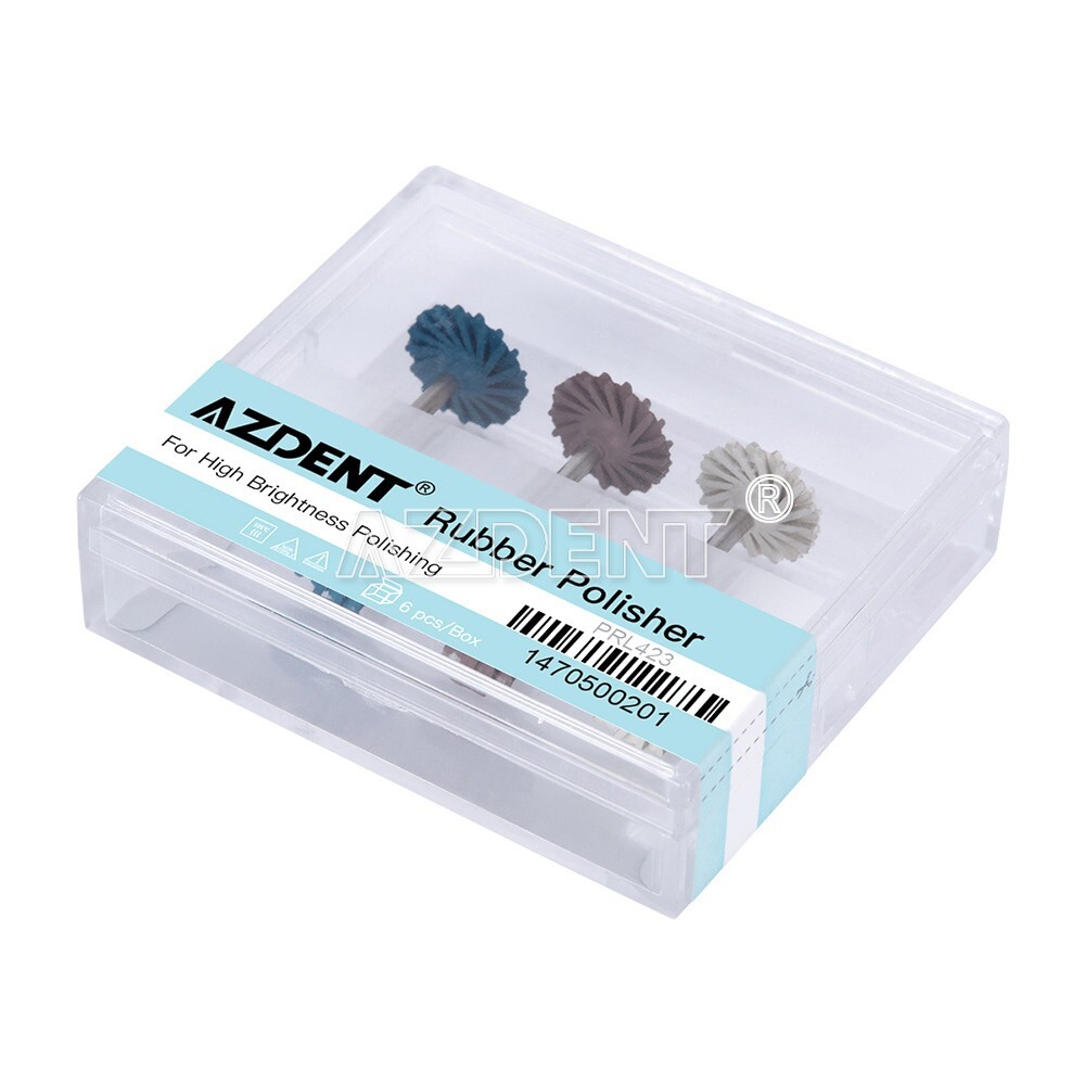 6pcs/Set Dental Handpiece Composite Diamond System RA disc 14mm wheel polishing