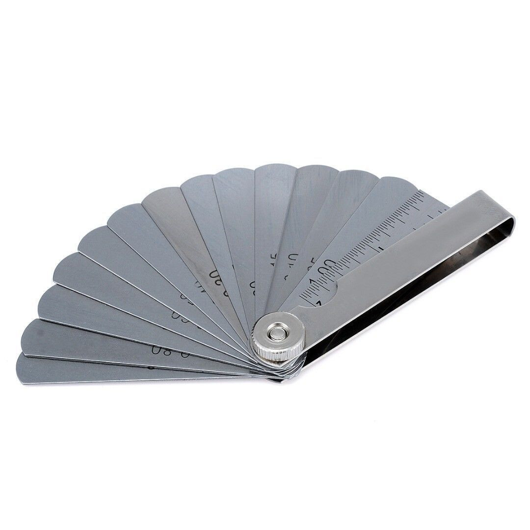5Pc Dental High Quality Interproximal Reduction IPR Tool 0.10-0.50mm Gauge Ruler