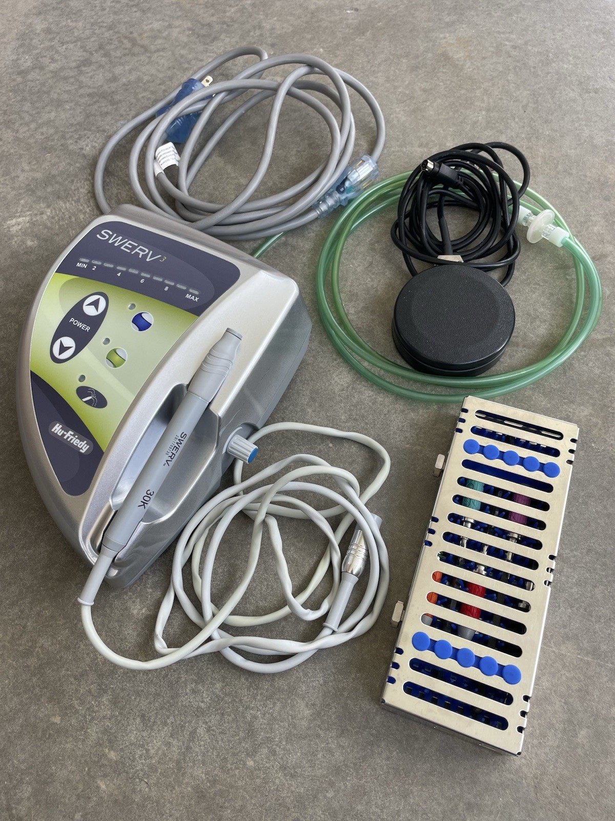 Hu-Friedy SWERV3 UM3000K Magnetostrictive Ultrasonic Dental Scaler & 5 Inserts