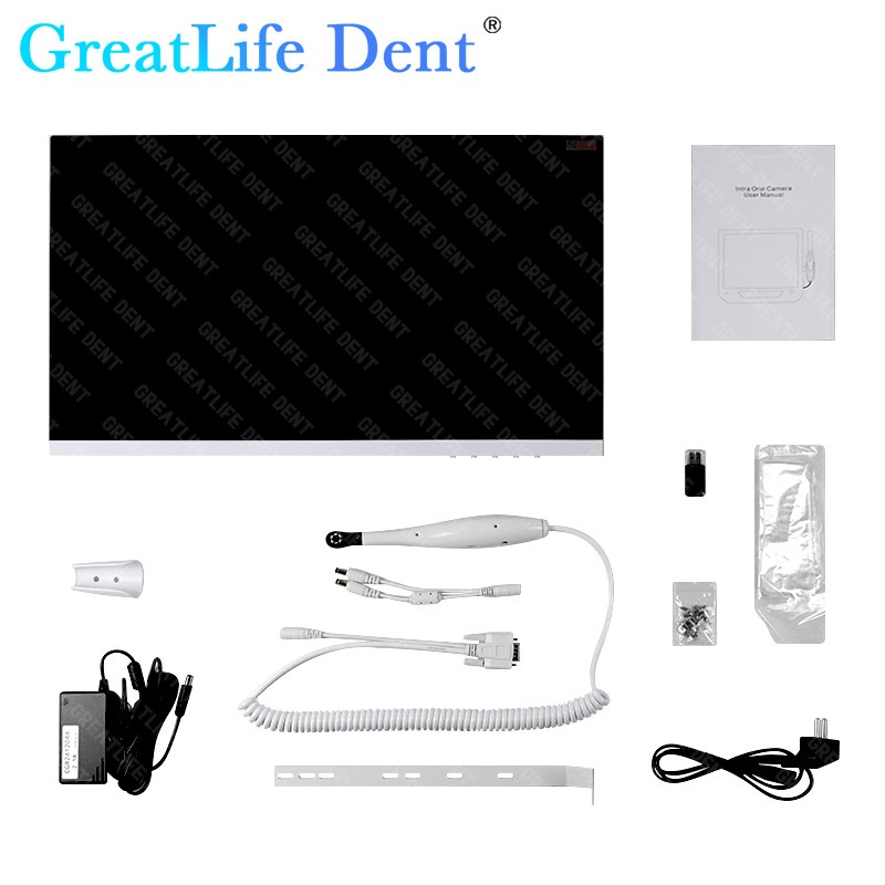US Stock Dental 24Inch High-Definition Digital SONY CCD Monitor Intraoral Camera