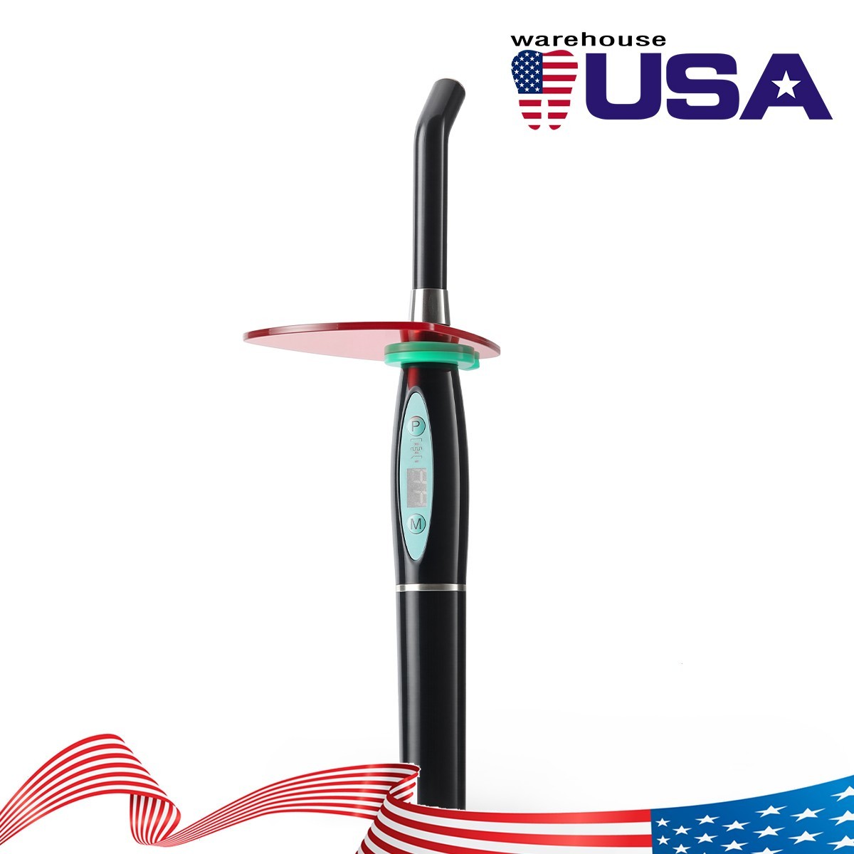 Dental Wireless Cordless LED Cure Curing Light Lamp 1500mw 5W Tool Resin Cure