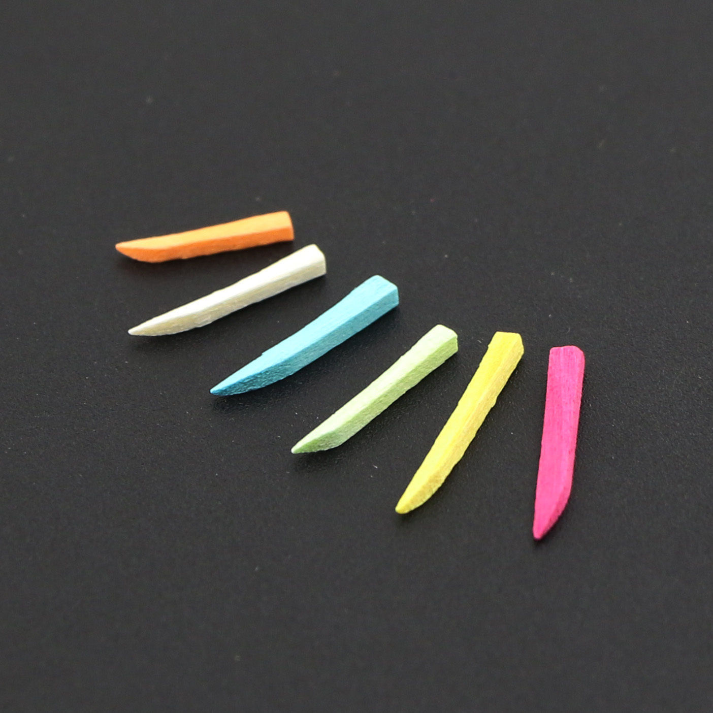 Dental Wooden Wedges Interdental Composite Fixing Restoration 6 Sizes 11/14/16mm
