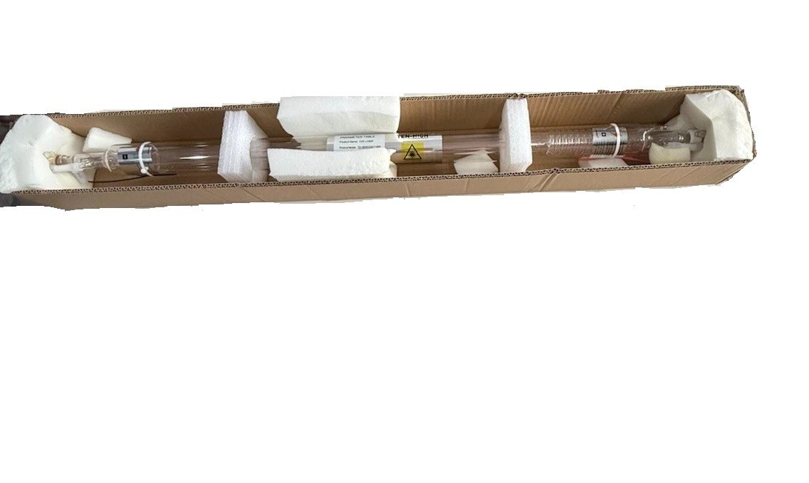 TEN-HIGH AC110V Glass Laser Tube 60W CO2 1000mm Length, Damage
