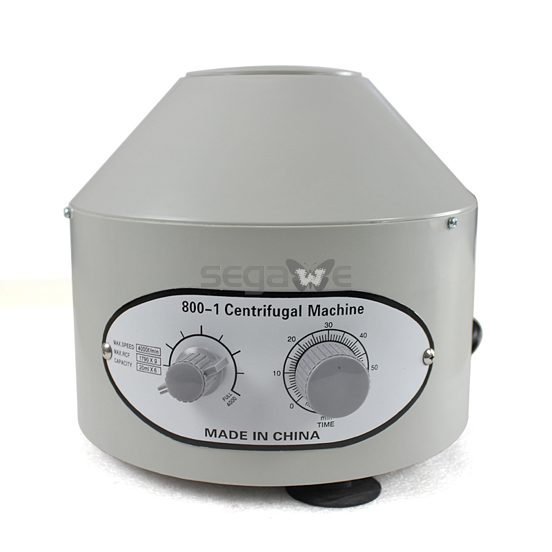 Electric Centrifuge Equipment 4000rpm 110V Lab Medical Practice W/ 6x 20ml Rotor