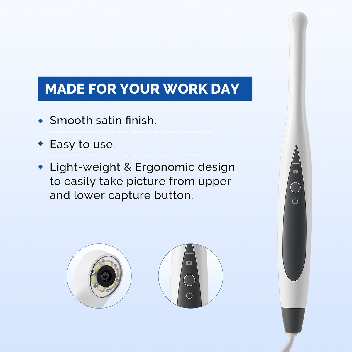 Dental HD Intraoral Camera USB Digital Imaging Intra Oral Camera 13.0 Mega Pixel