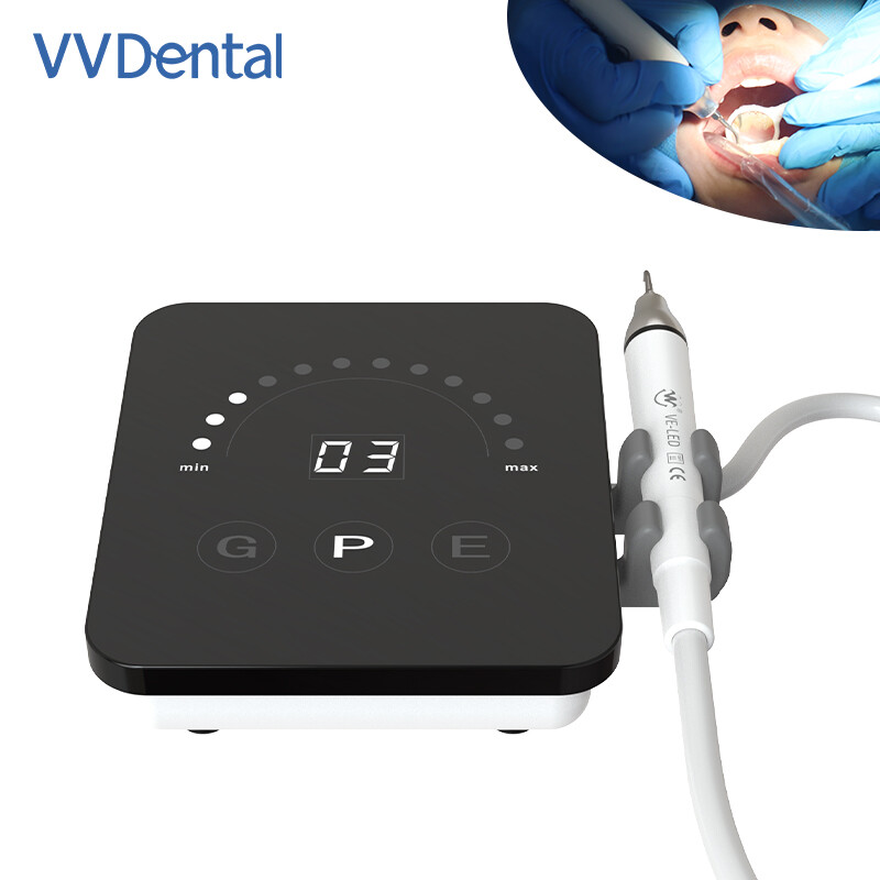 Dental Ultrasonic Piezo Scaler w/ LED Handpiece Cavitron Tip Fit EMS Woodpecker