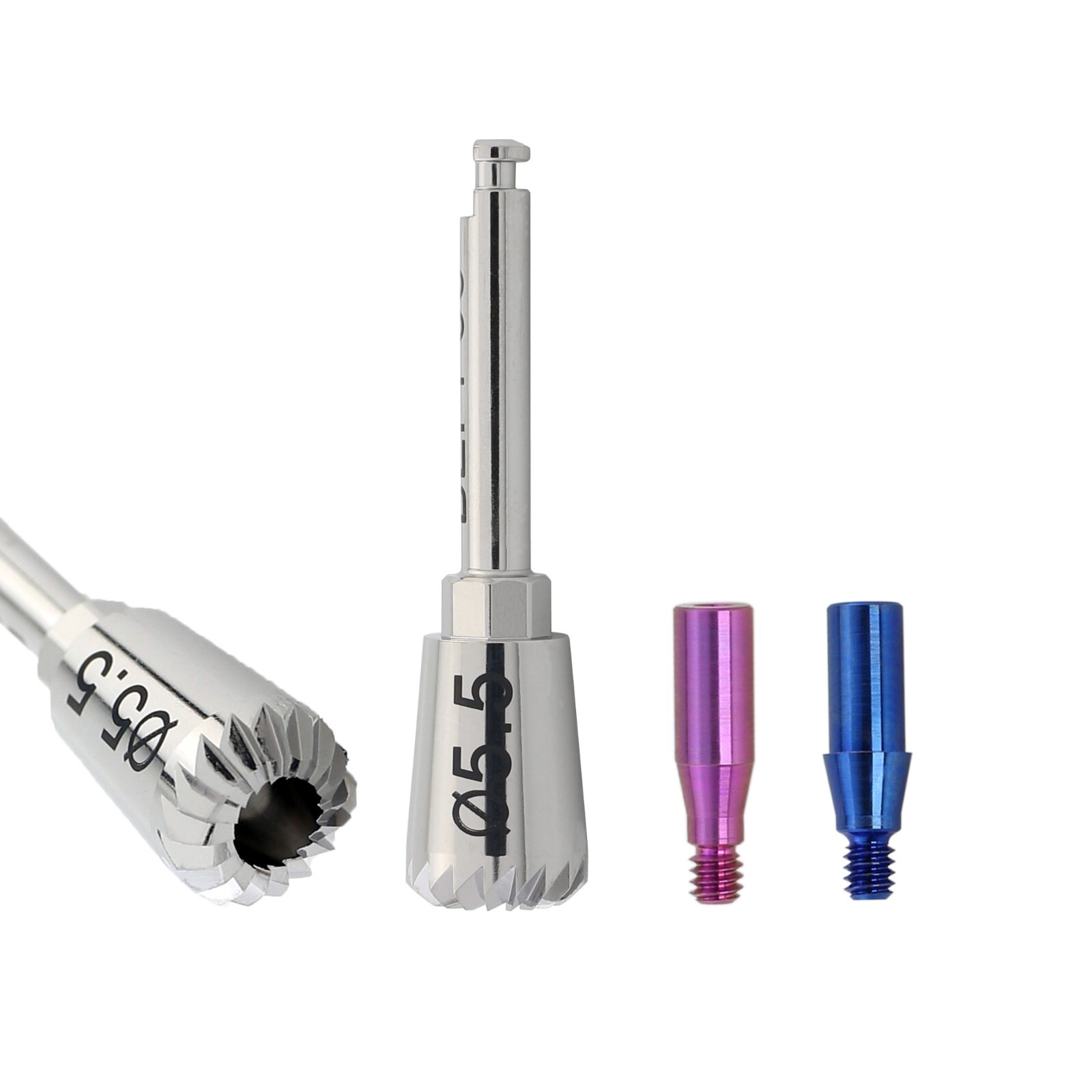 Dental Implant ET Bone Profiler 5.5 & Guide Screws Mini Regular Hiossen OSSTEM