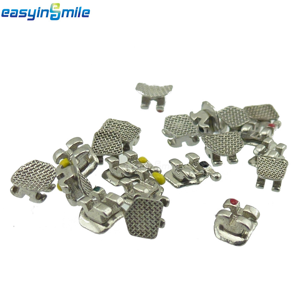 Orthodontic Metal Dental MINI Brackets Braces ROTH/MBT 022 3/345 Hooks 20Braces