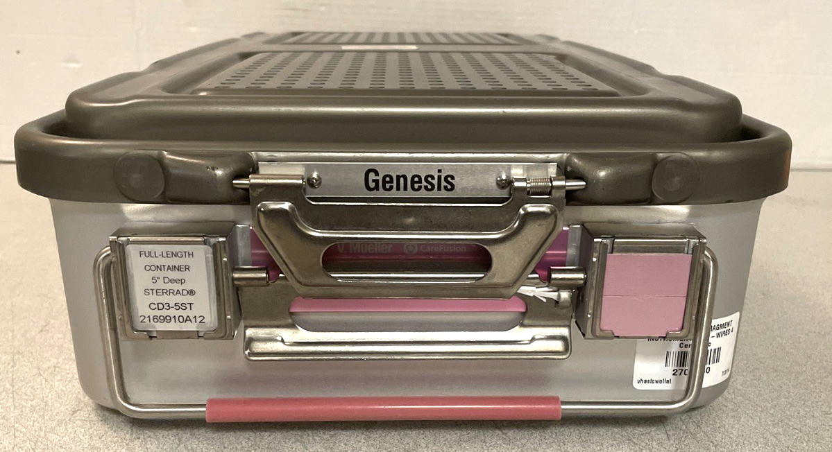 V. Mueller Genesis CD3-5B CD3-5ST Full-Length 23″ x 12″ x 5″ Container w/ Trays
