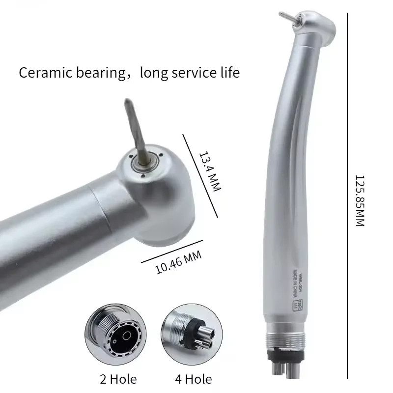 NSK Style None-LED PANA MAX Dental High Speed Handpiece Push Button 4HOLE