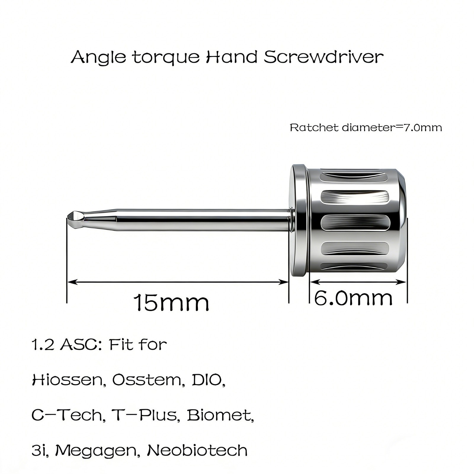 Dental Attachment Locator Abutments Strong Inserts Male Caps,1.2 lbs,4pcs/10pcs