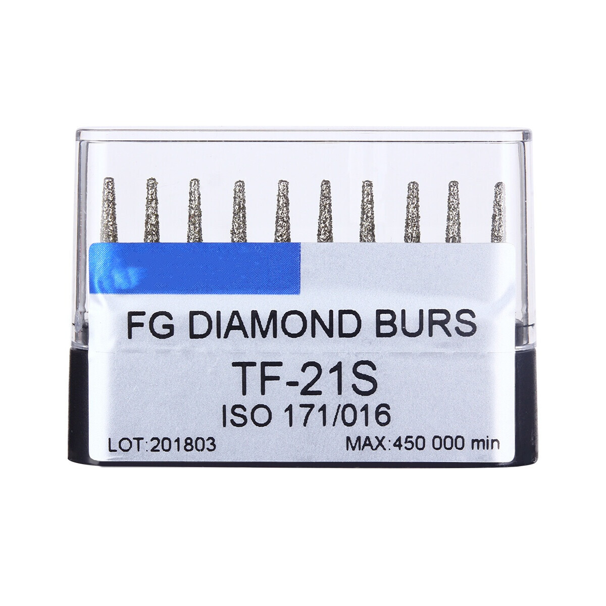 10Pcs/Box Dental Super Coarse Diamond Burs FG Drills for High Speed Handpiece