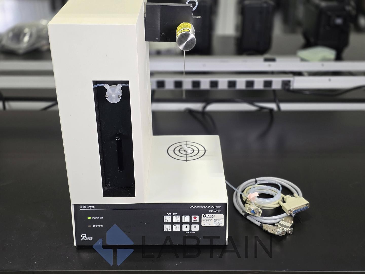 Beckman Coulter HIAC 9703 Liquid Particle Counting System w/ HRLD150 Sensor