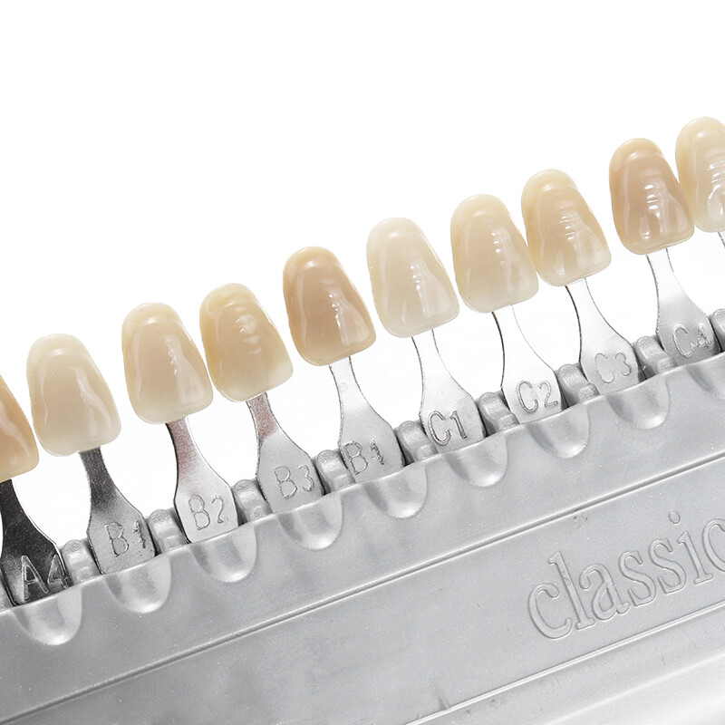 Shade Guide Teeth Dental Materials Durable New A1-D4 16 Colors