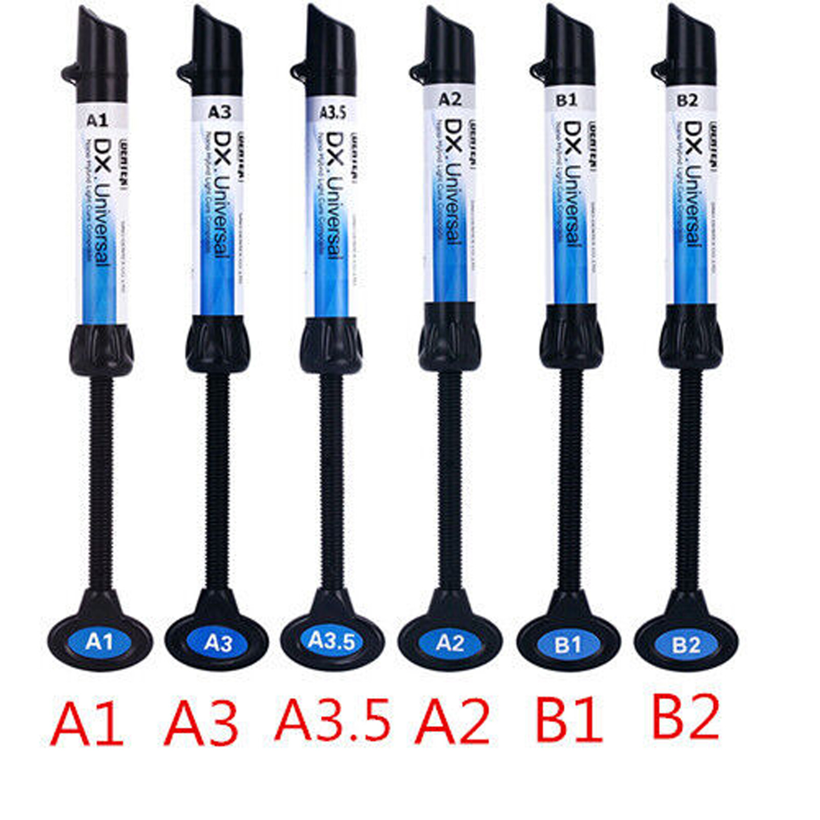 Dentex Dental DX Universal Light Cure Composite Resin Teeth Filling Material