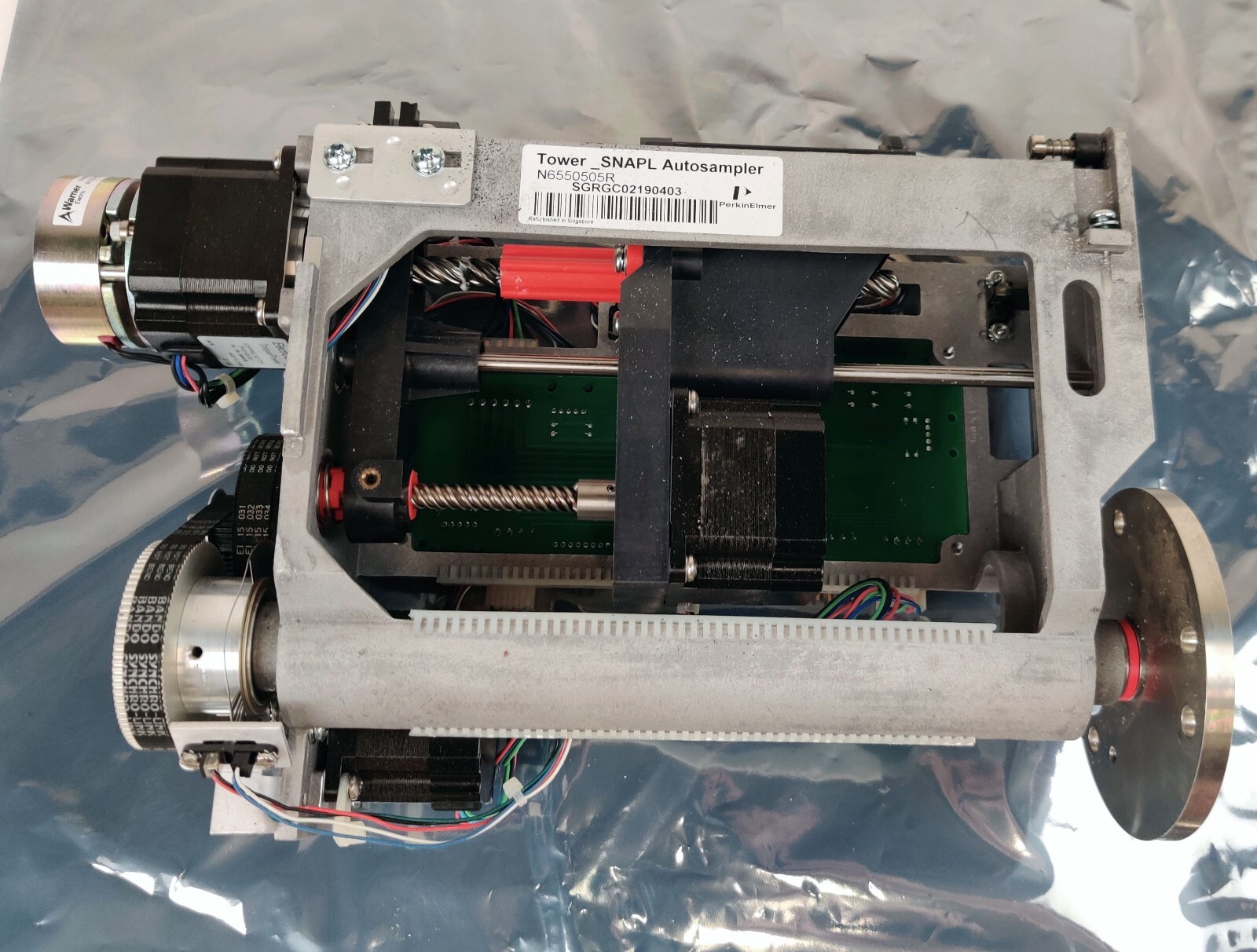 PerkinElmer Clarus GC Autosampler Auto-Injector Tower w N610-9120 Interface PCB