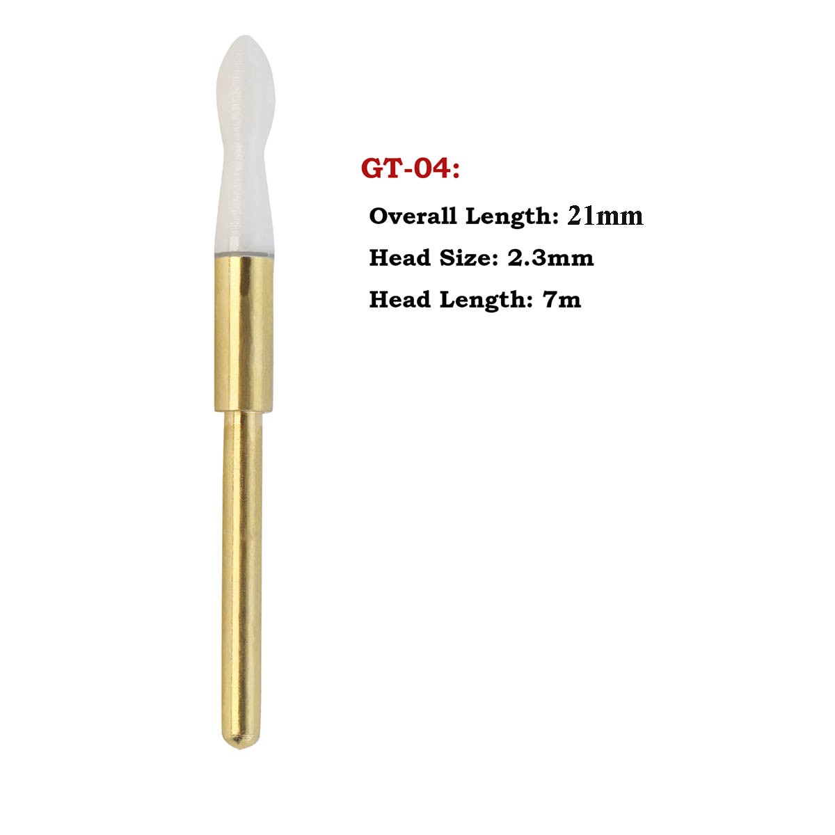 3PCS Dental Soft Tissue Trimmer Ceramic Bur For Gingival Gingivectomy FG 2.3mm