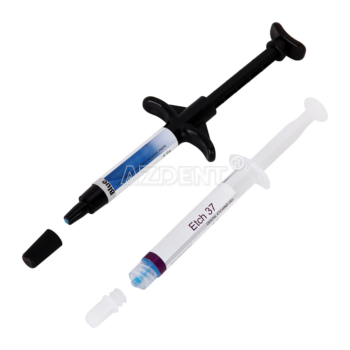 Dental Light Cure Orthodontic Adhesive Paste 37% Acid Etchant Etching Gel Dentex
