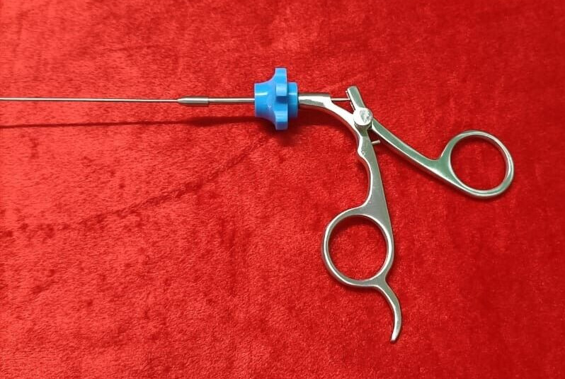 1pc – Hysteroscopy Semi Rigid Rotatable Alligator 5FR 40CM Reusable Instruments