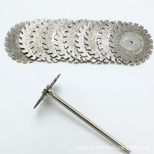 20Pcs Dental Emery Gypsum Sub-Mold Slice Separat Disc Ultra-ThinDouble-SidedSand