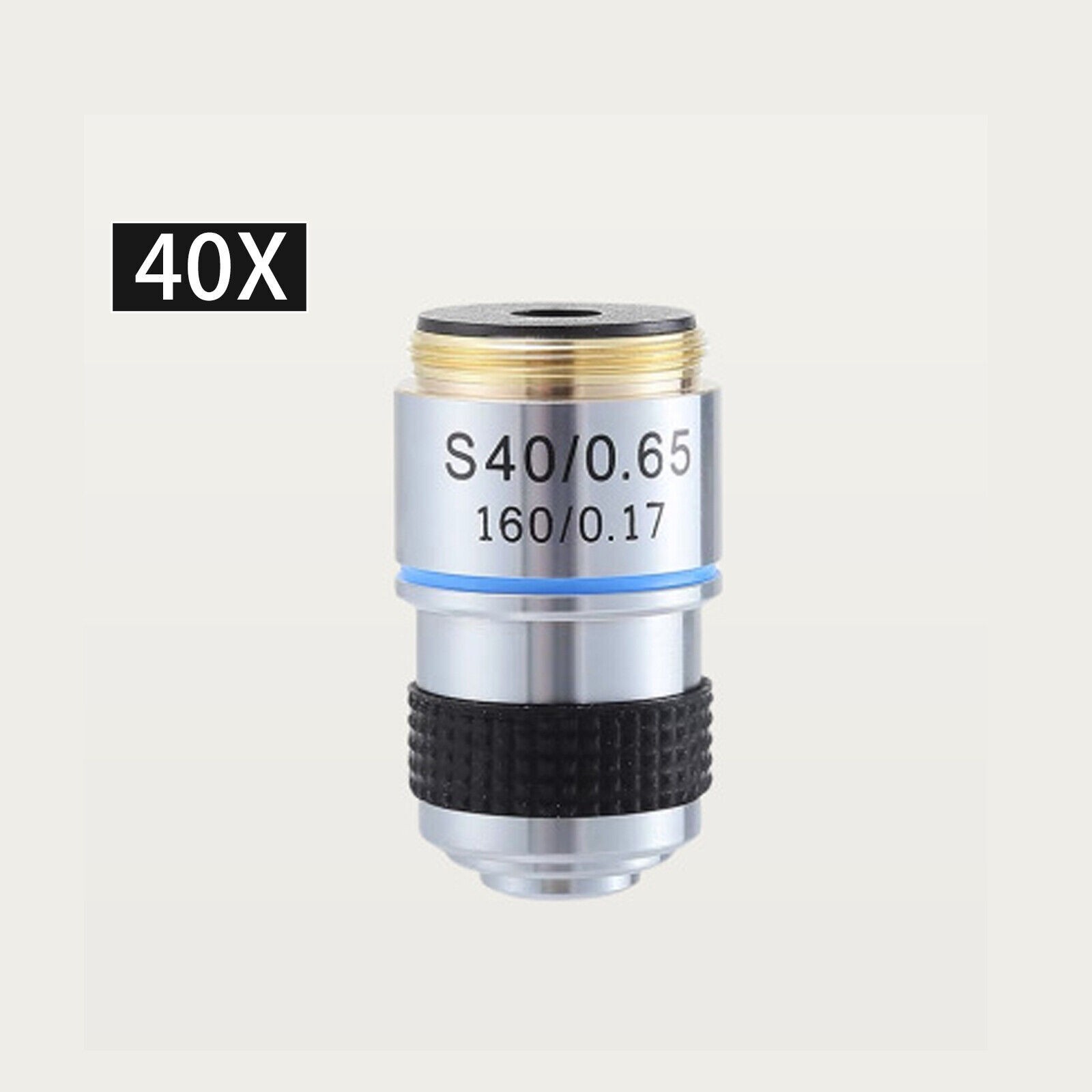 4X 10X 20X 40X 60X 100X Achromatic Objective Lens for Biological Microscope 18Pq