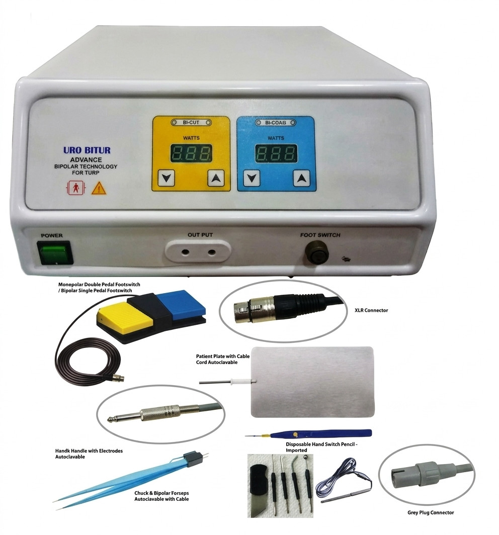 Branded URO BITUR Electro Generator Cautery Bipolar Advance Electro Cautery TURP