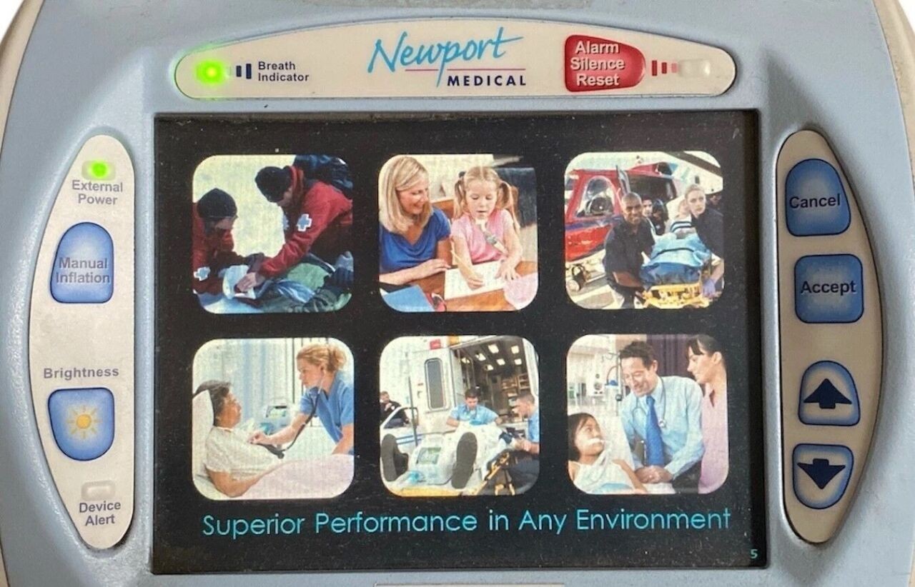 Newport Medical HT70 Plus Ventilator
