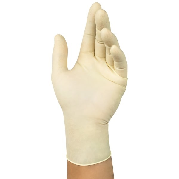 Ansell Mf-300-L Microflex Exam Gloves, Natural Rubber Latex, Powder-Free, Large