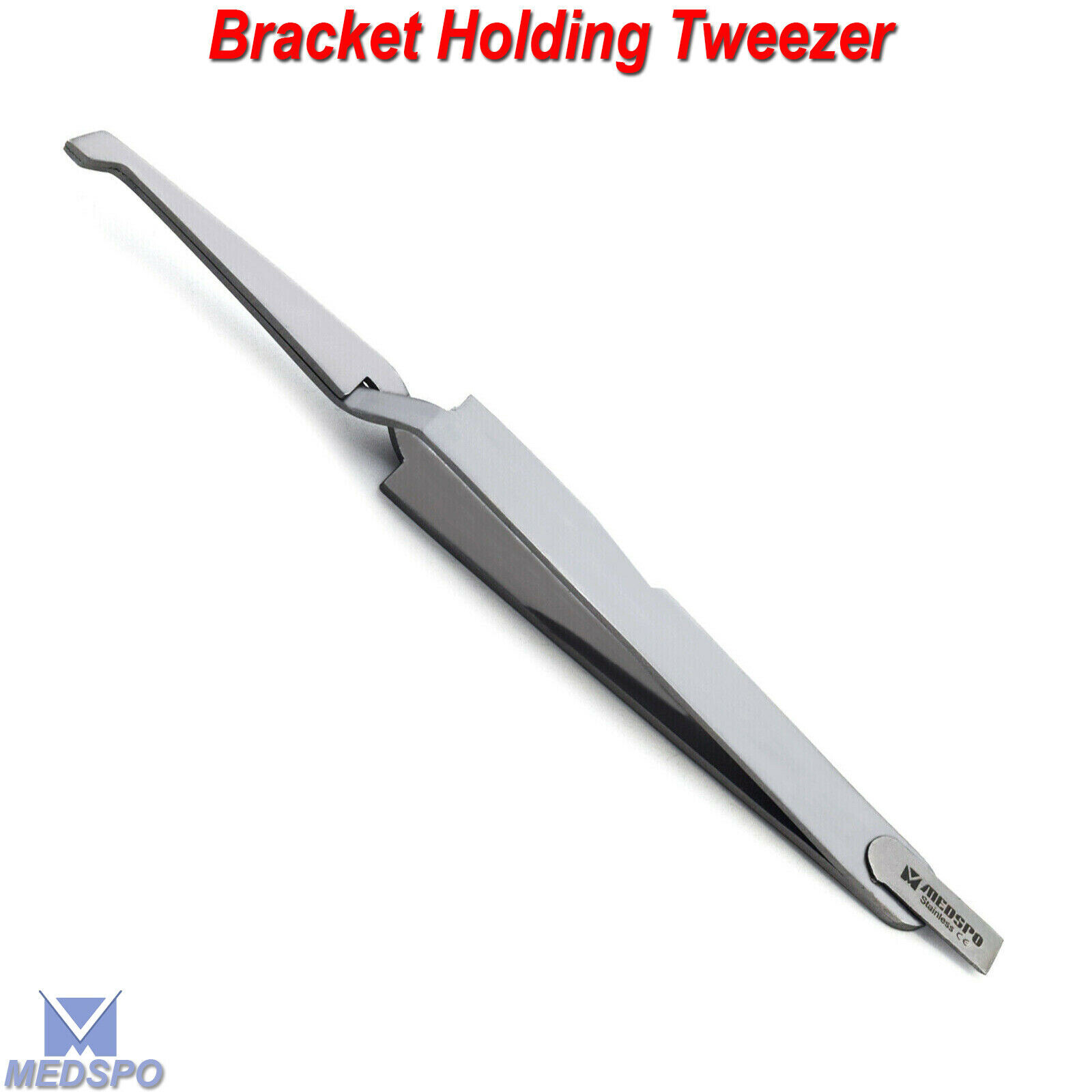 Medspo Professional Bracket Holding Tweezers Ortho Placing Dental Instruments