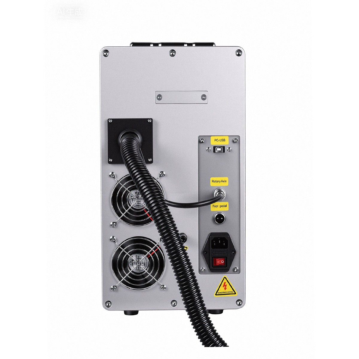 2.5D 100W JPT M7 Mopa Fiber Laser Marking Machine Metal Deep Relief Engraving