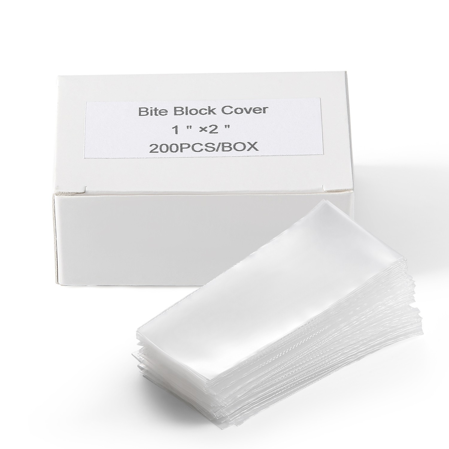 200pcs/Box Dental Panorama Bite Block Cover Sleeves Instrument Protective Film