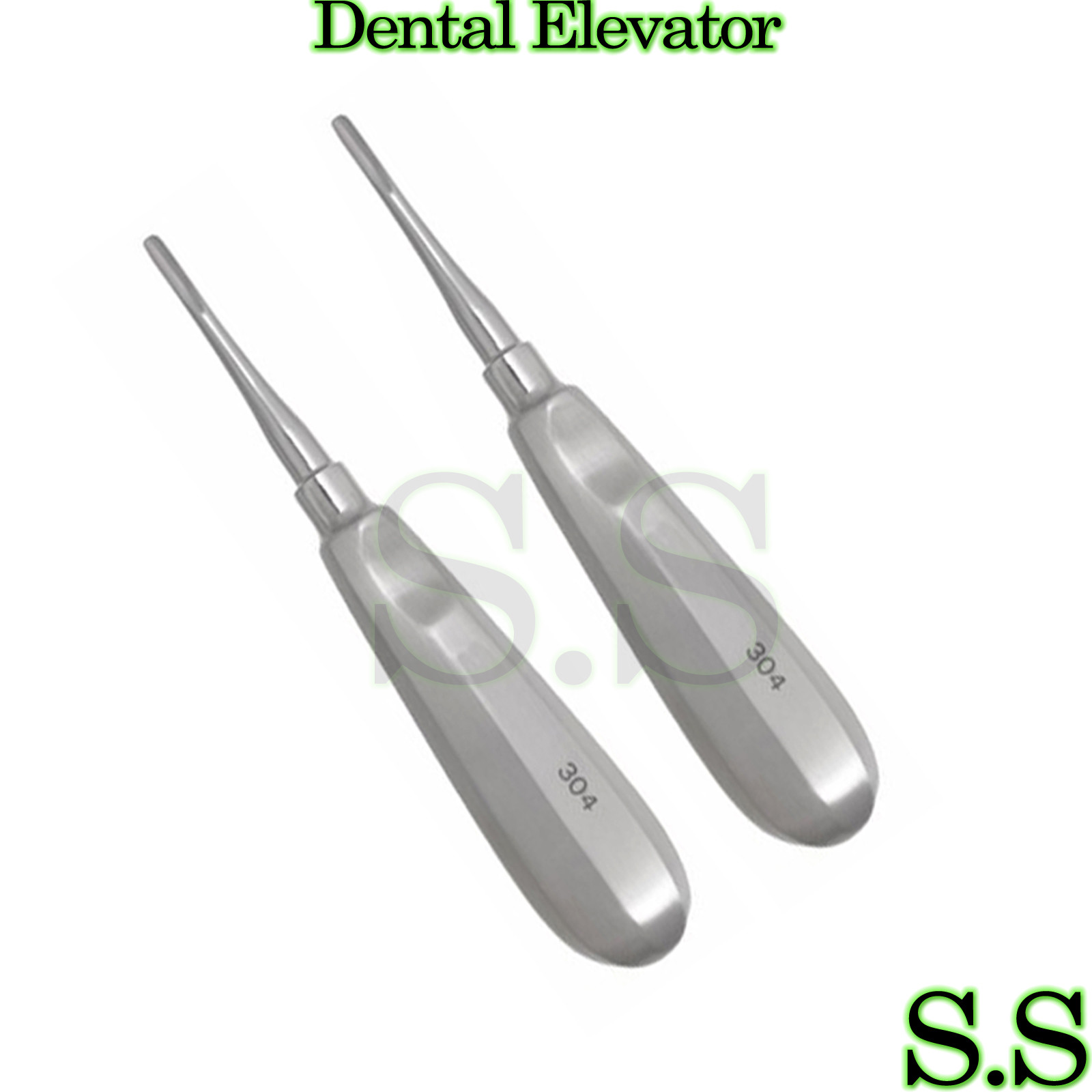 02 New Dental Elevators # 304 Surgical Instruments