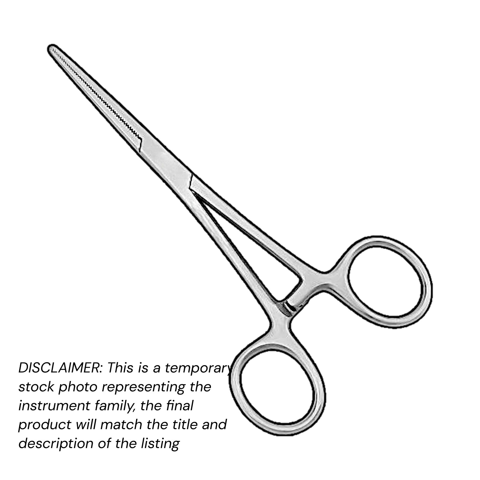 3 pcs Rochester-Pean Hemostatic Forceps 7.25″ Straight Stainless EZTEK Premium