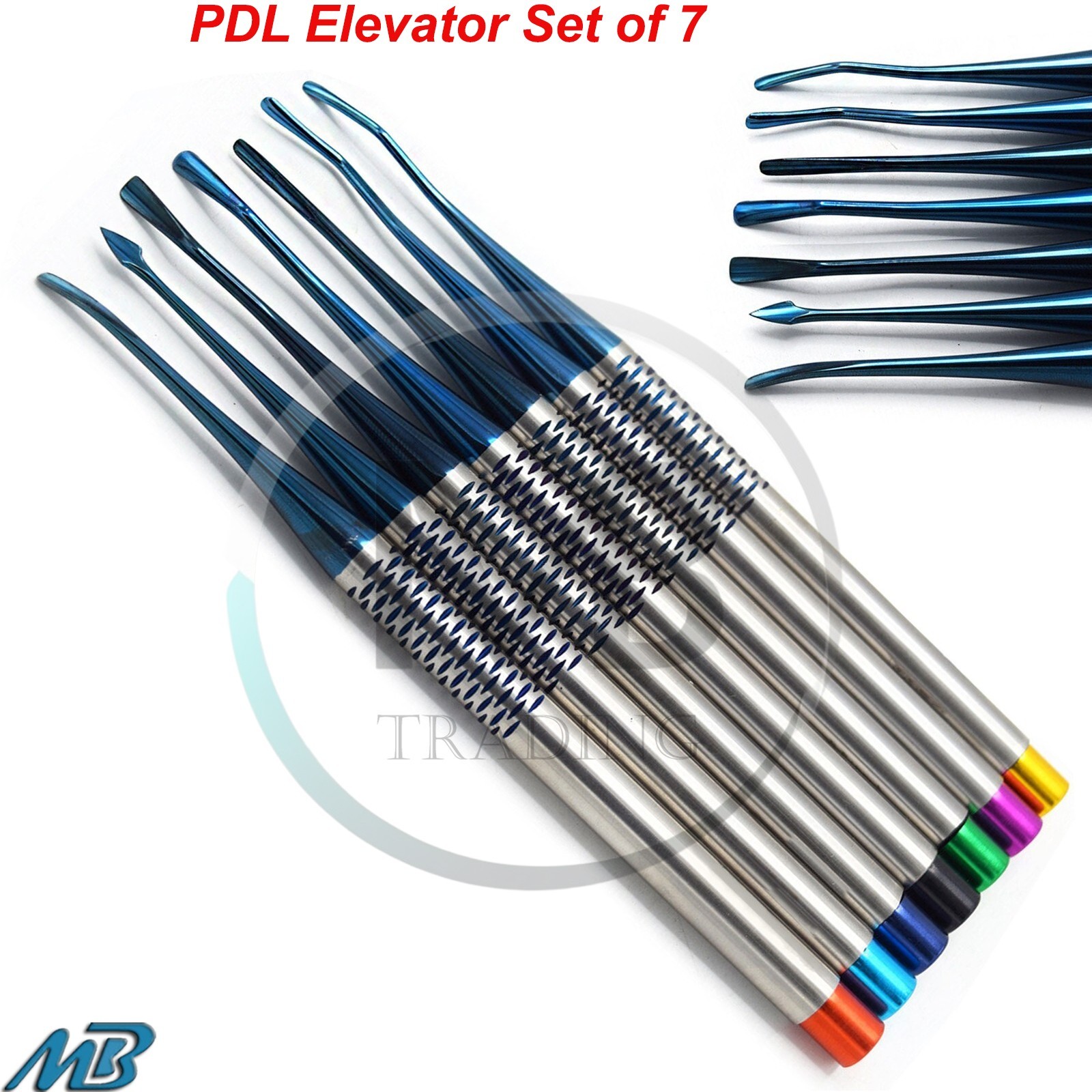 Dental Luxating Elevators PDL Periotome Luxation Root Extracting Extraction Kit