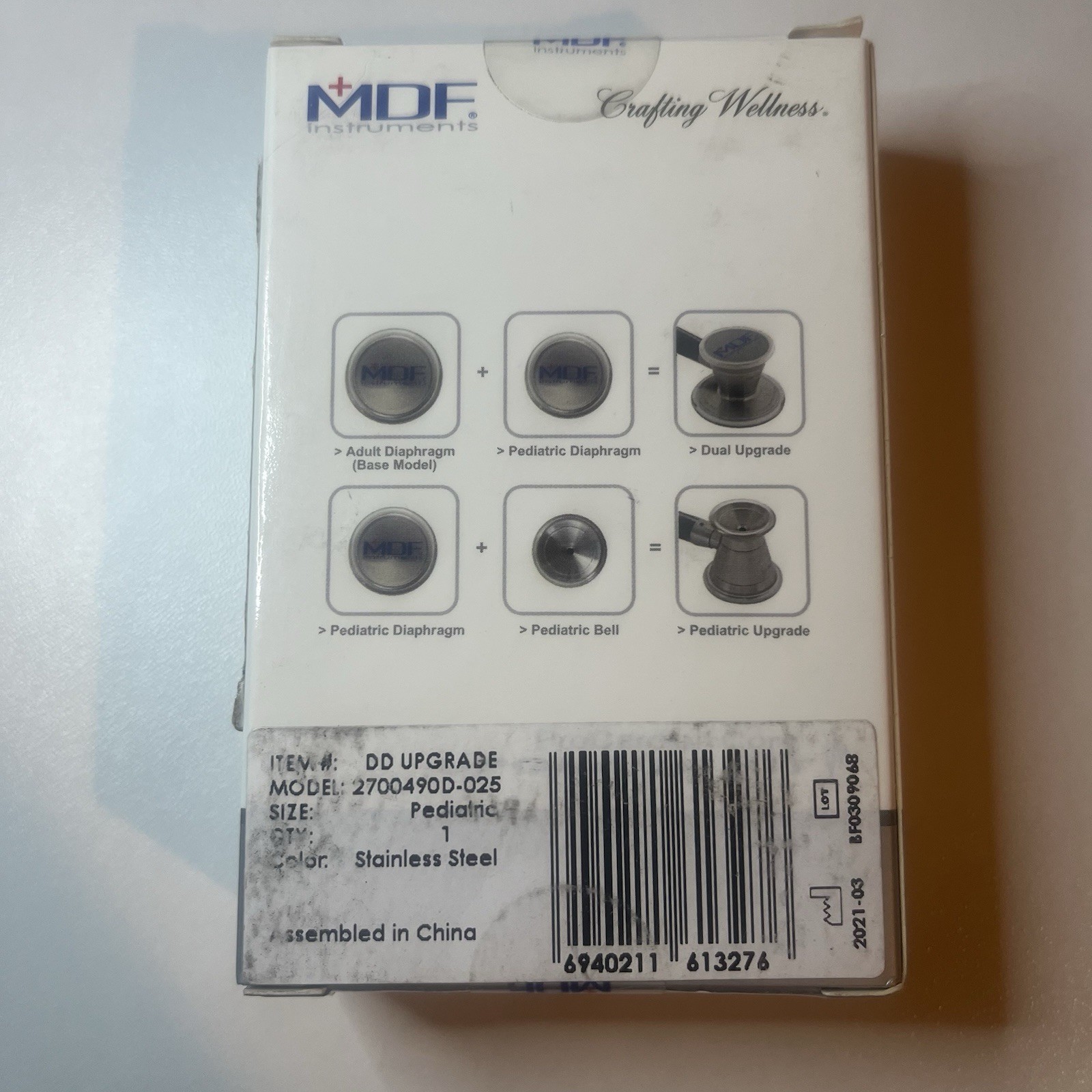 MDF Instruments Procardial DD Core Upgrade Kit Stainless Steel Pediatric Care