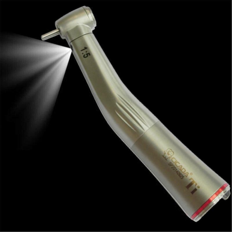 Dental 1:1 1:5 Fiber Optic Contra Angle Handpiece Fit NSK Electric Motor