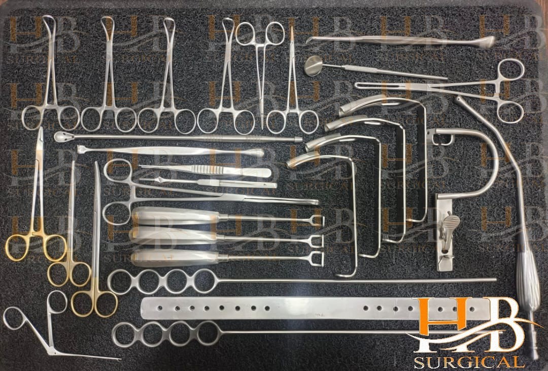 Tonsillectomy and Adenoidectomy 30 pcs kit Surgical Instruments Set