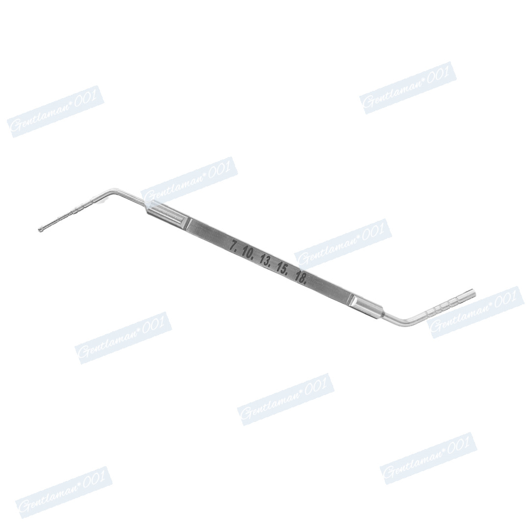 Drilling Hole Depth Probe Measuring Gauge Dental Implant Gingiva Height Measure