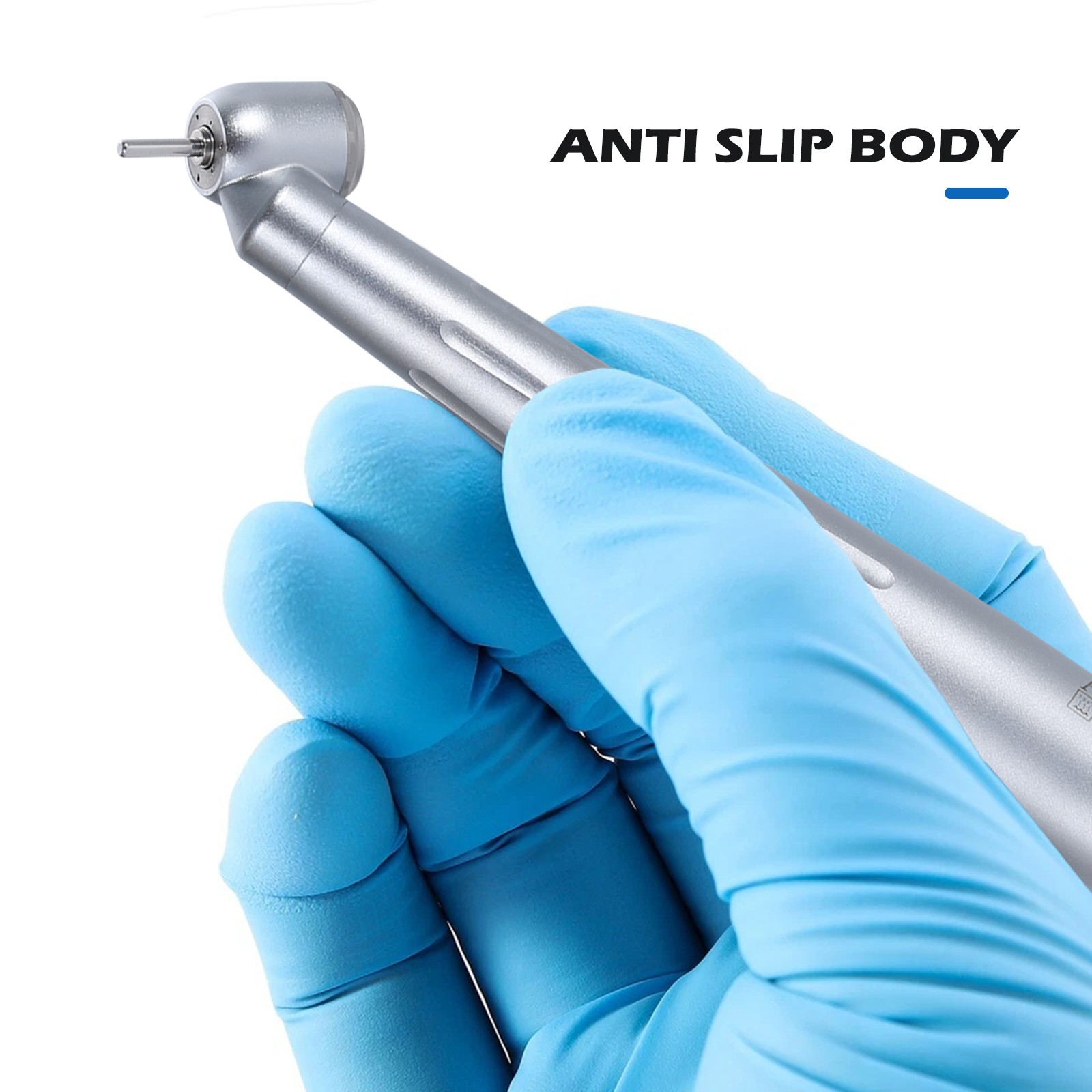 Dental 45 Degree High Speed Handpiece 4Holes Air Turbine WCA4 Push Button WCA4