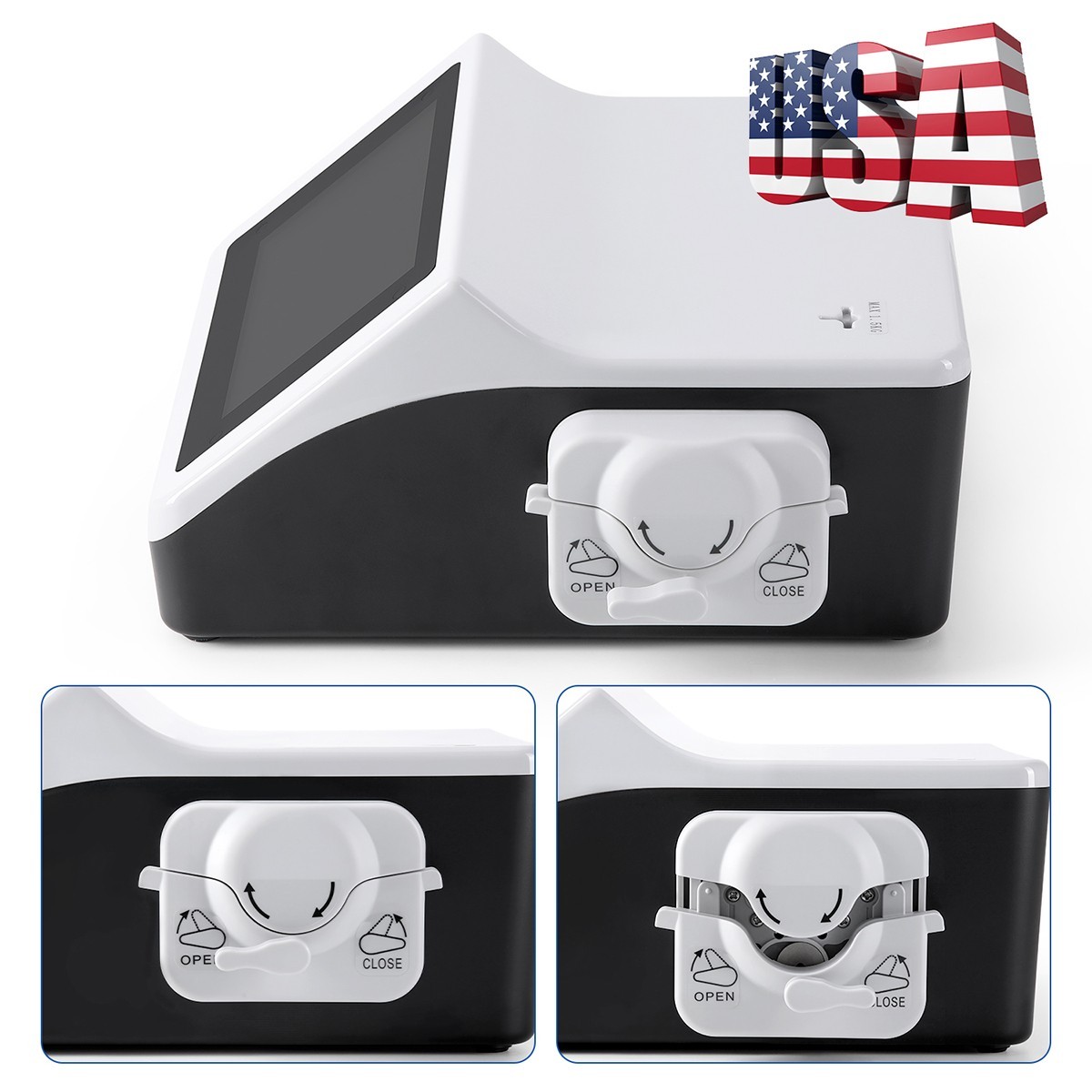 Dental Mobile Delivery Unit Cart Air Compressor Suction 4H /Implant Motor System